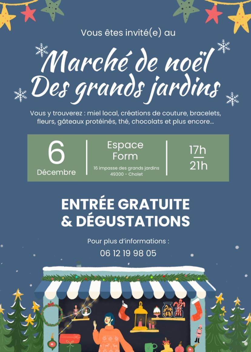A CHOLET : mercredi 6 décembre