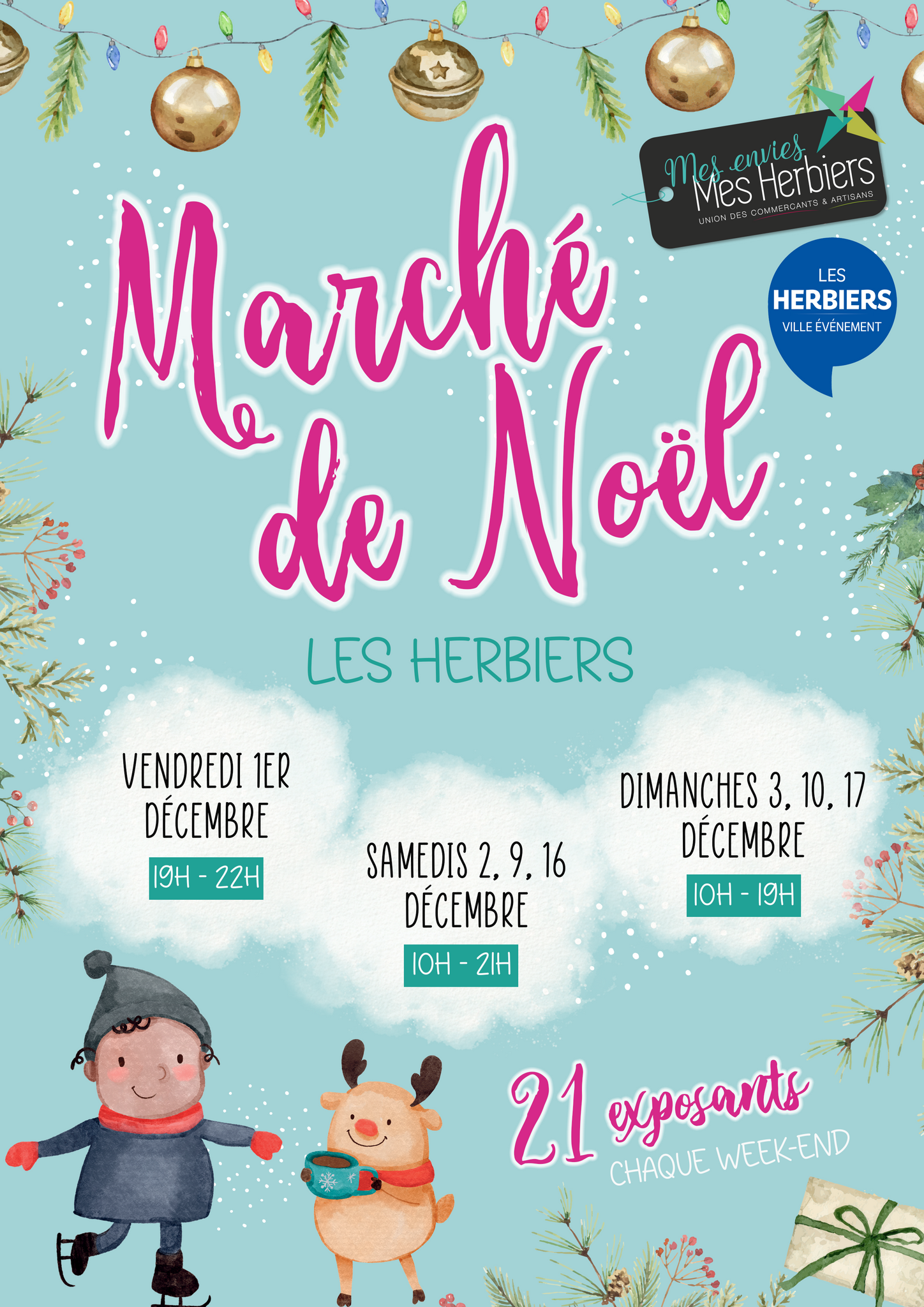 Marché de noël des HERBIERS