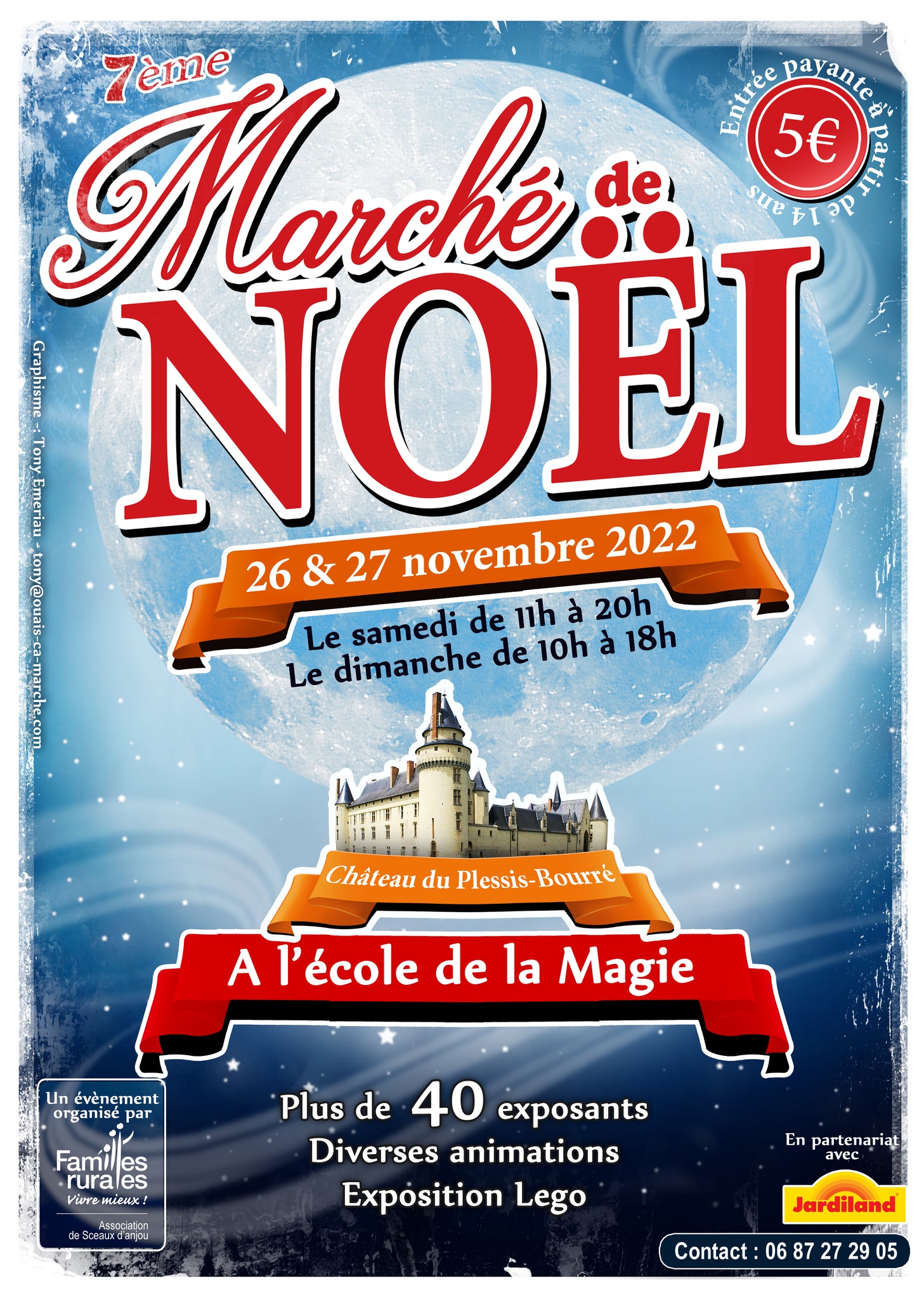 Voici les différents lieux où vous pouvez me retrouver au mois de novembre 