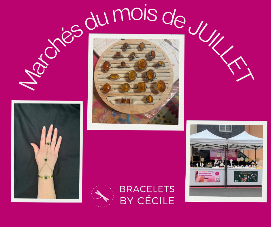 Où me retrouver en juillet sur les marchés ✨