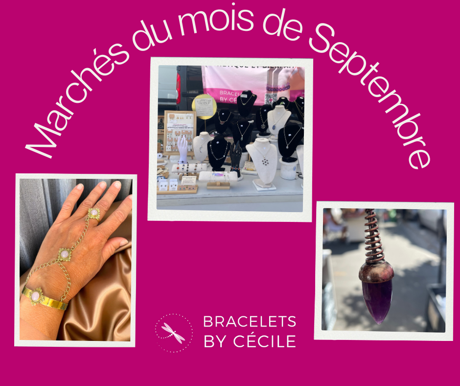 planning du mois de septembre sur les marchés