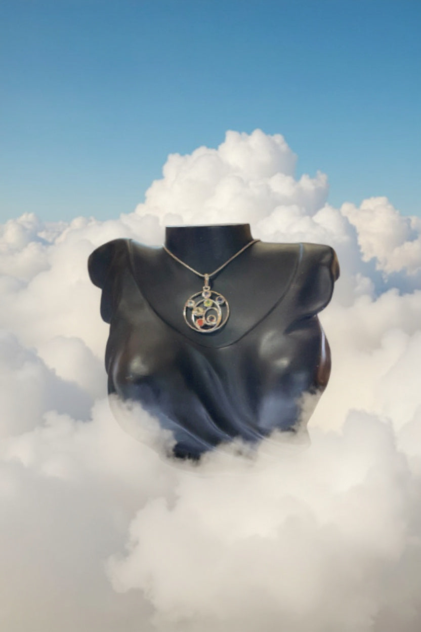 Collier 7 Chakras – Argent 925