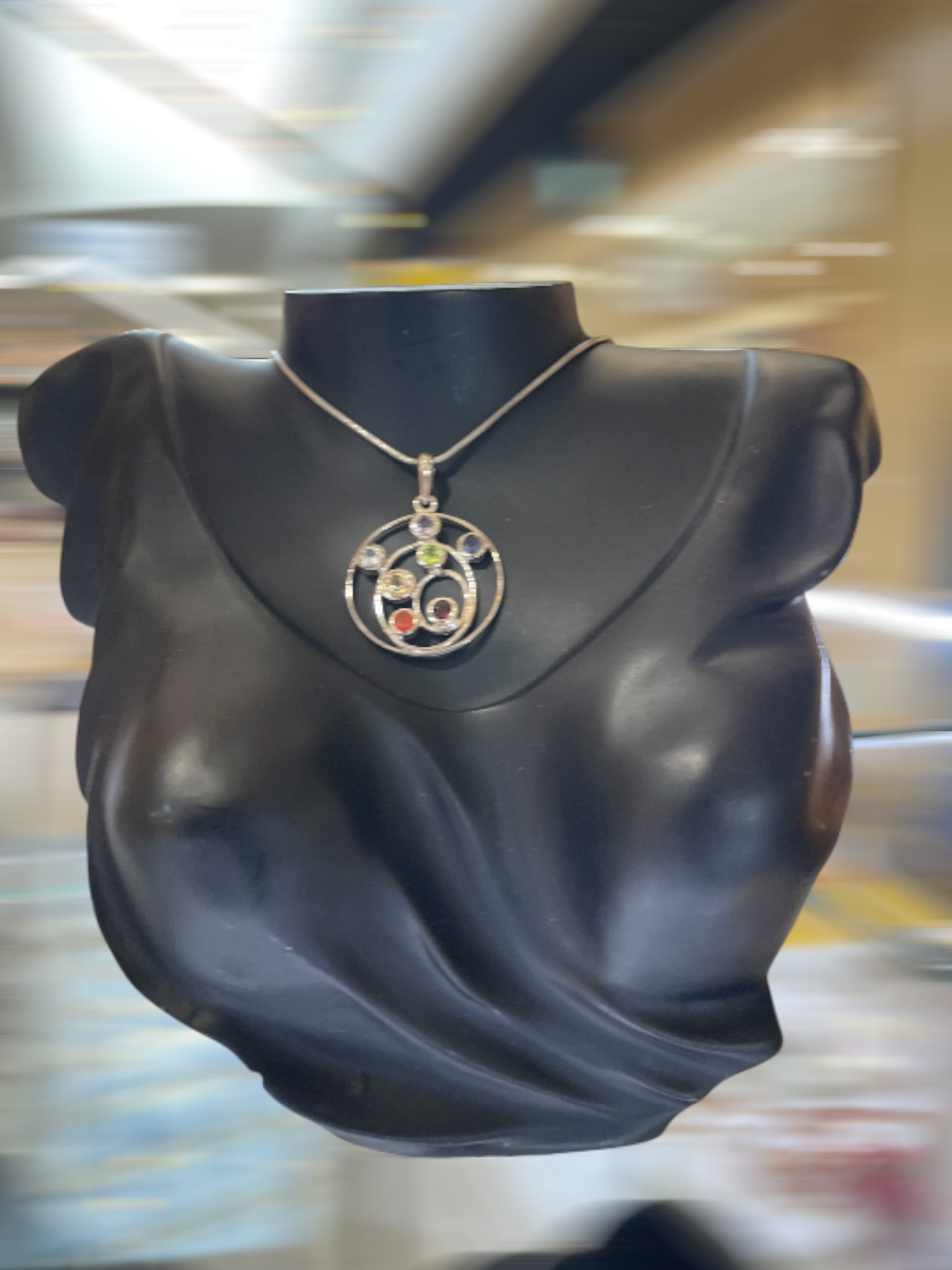 Collier 7 Chakras – Argent 925