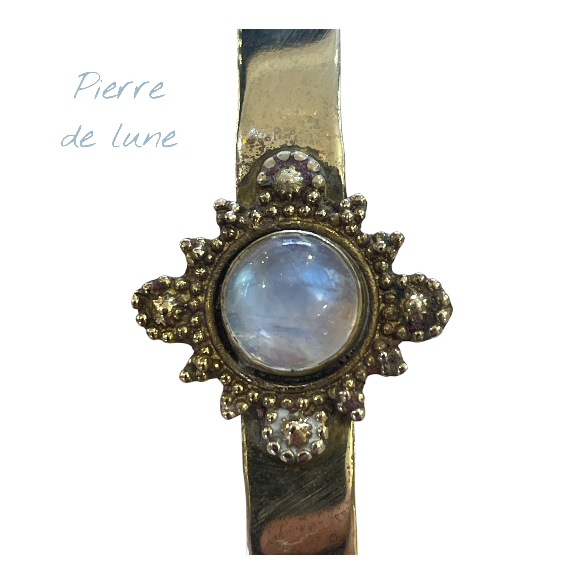 Bracelet en laiton : collection Élégance dorée