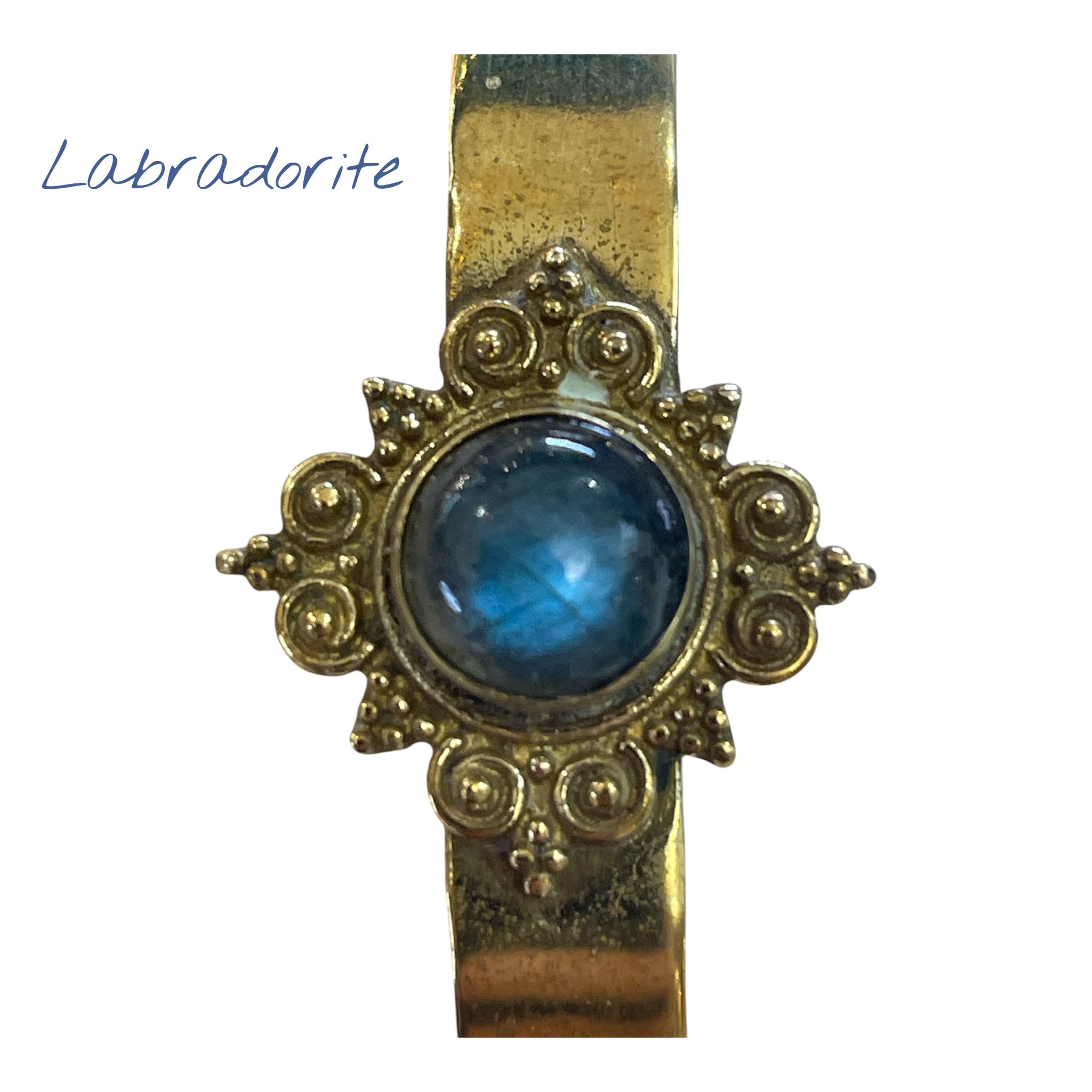 Bracelet en laiton : collection Élégance dorée