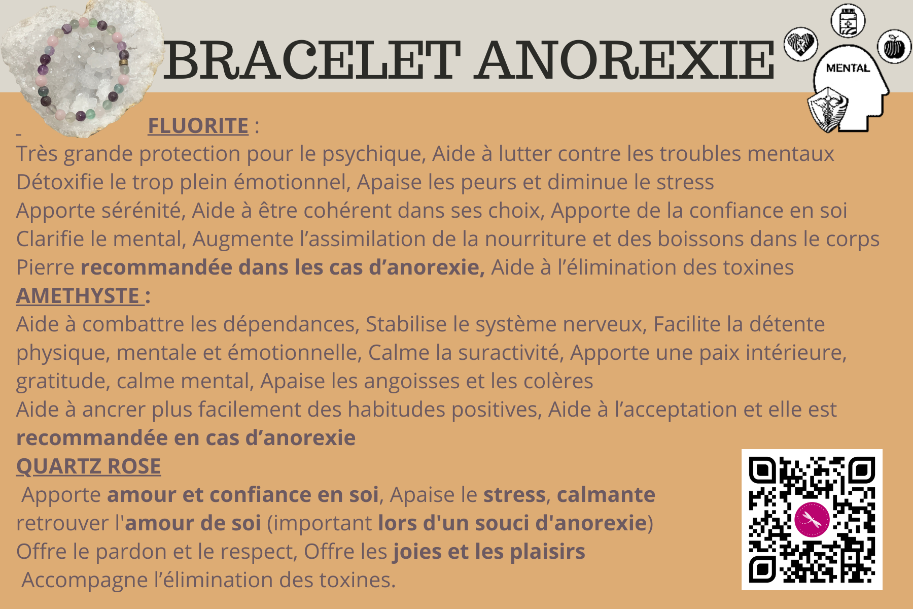 Anorexie (pierres de 6mm)